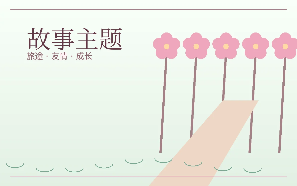 四季图景主题图